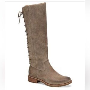 Women's SOFFT Lace-Up Tall Boots - Taupe